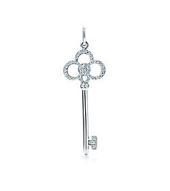 Tiffany Keys Crown Pendant