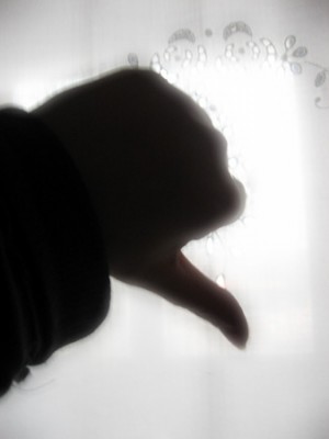 "Thumbs-down" by Desi @ flickr